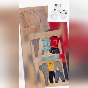 Bundle Of Baby Boys Clothing Size 6 Months